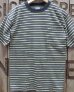 画像2: CUSHMAN 26829 -RECYCLE COTTON BORDER TEE-  (2)