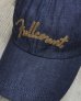 画像2: FULLCOUNT 6007 -Chain Embroidery Denim Cap-  (2)