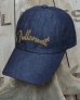 画像3: FULLCOUNT 6007 -Chain Embroidery Denim Cap-  (3)