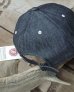 画像4: FULLCOUNT 6843 -6PANEL DENIM BASEBALL CAP "F" PATCH-   (4)