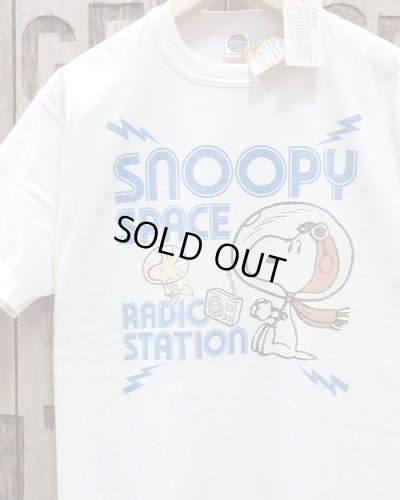 画像1: TOYS McCOY -SNOOPY TEE "SPACE RADIO STATION"- 
