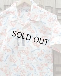 SUN SURF -COTTON RIPSTOP OPEN SHIRT "SAILOR MOKU STARS- 