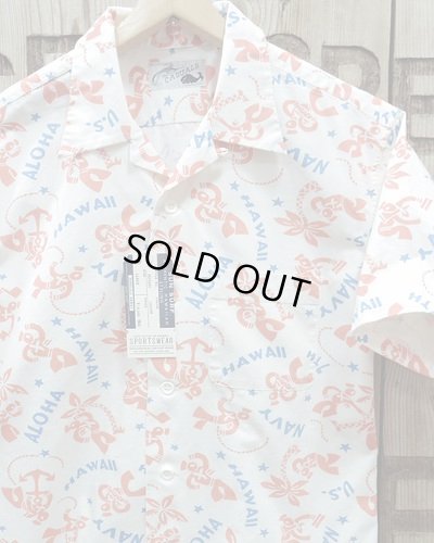 画像1: SUN SURF -COTTON RIPSTOP OPEN SHIRT "SAILOR MOKU STARS- 