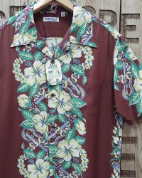 SUN SURF -ALOHA SHIRT "BLESSING GIFT FROM HAWAII"- 