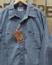 画像1: TOYS McCOY -CHAMBRAY WORK SHIRT "STEVE McQUEEN"-  (1)