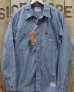 画像2: TOYS McCOY -CHAMBRAY WORK SHIRT "STEVE McQUEEN"-  (2)