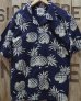 画像2: DUKE Kahanamoku -"DUKE'S PINEAPPLE" COTTON HAWAIIAN SHIRT-  (2)