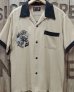 画像3: TAILOR TOYO -SUKA BOWLING SHIRT "DRAGON & JAPAN MAP"-  (3)