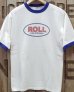 画像3: BARNS -SLUB RINGER PRINT TEE "ROLL"-  (3)