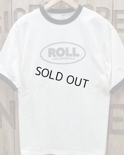 画像4: BARNS -SLUB RINGER PRINT TEE "ROLL"- 