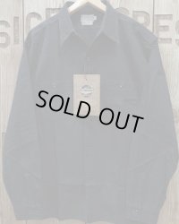 WILLIAM GIBSON COLLECTION "BLACK CHAMBRAY WORK SHIRTS" 