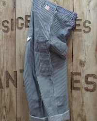 HEADLIGHT -11oz. HICKORY STRIPE DUNGAREES- 