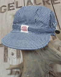 HEADLIGHT -11oz. HICKORY STRIPE WORK CAP- 