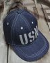 画像2: TOYS McCOY -U.S. NAVY DENIM CAP / SNOOPY "RADIOMAN"-  (2)