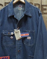 BARNS "BR-24421" × BIG MAC DENIM COVERALL 