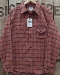 Pherrow's "24W-750WS-C" Flannel Shirt 