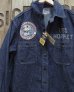 画像1: TOYS McCOY -DENIM WORK SHIRT "SNOOPY ASTRONAUT RECOVERY TEAM"-  (1)