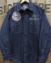 画像2: TOYS McCOY -DENIM WORK SHIRT "SNOOPY ASTRONAUT RECOVERY TEAM"-  (2)