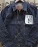 画像2: FULLCOUNT -"S2107-24" WWII Model Brown Cotton Denim Jacket-  (2)