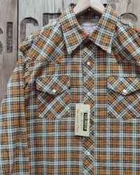 TOYS McCOY -TAXI DRIVER™ "PRINTED COTTON CHECK SHIRT"- 