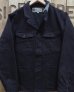 画像2: MFSC -16oz. MIDNIGHT DENIM "MAR-SUB" WORK JACKET-  (2)