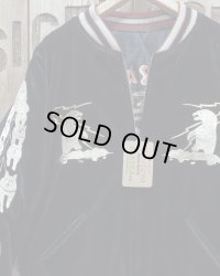 TAILOR TOYO -Velveteen Souvenir Jacket "MOUNTAIN GOAT" × "ALASKAN FLAG"- 