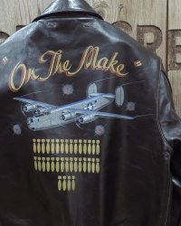 BUZZ RICKSON'S - TYPE A-2 BACK PAINT "ON THE MAKE" - 