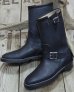 画像1: CUSHMAN 69363 -OILED LEATHER ENGINEER BOOTS-  (1)