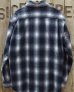 画像5: SUGAR CANE -OMBRE SHAGGY PLAID L/S WORK SHIRT-  (5)