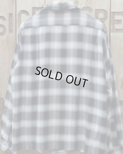 画像5: SUGAR CANE -RAYON OMBRE CHECK OPEN SHIRT- 
