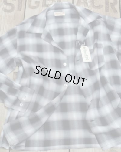 画像3: SUGAR CANE -RAYON OMBRE CHECK OPEN SHIRT- 