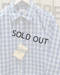 SUN SURF / UNION SUPPLY -PALAKA CHECK SHIRT BLOUSE- 