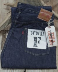 FULLCOUNT -"S0105-24" WWII Model Brown Cotton Denim Pants- 