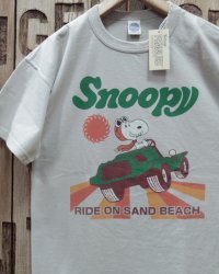 TOYS McCOY -SNOOPY TEE "RIDE ON SAND BEACH"- 