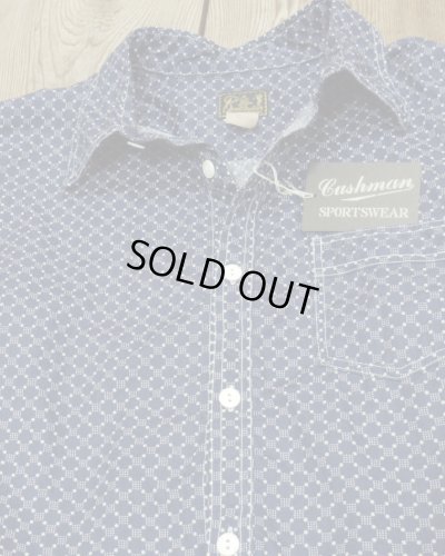 画像2: CUSHMAN 25489 -DOT PRINT WORK SHIRTS- 