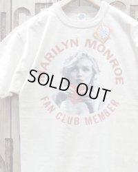 TOYS McCOY -MARILYN MONROE TEE "FAN CLUB MEMBER"- 