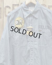TOYS McCOY -CHAMBRAY SHIRT "FELIX THE CAT"- 