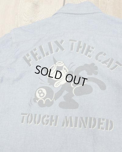 画像5: TOYS McCOY -CHAMBRAY SHIRT "FELIX THE CAT"- 
