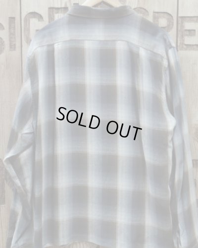 画像2: FULLCOUNT 4092 -Rayon Check Open Collar Shirt- 