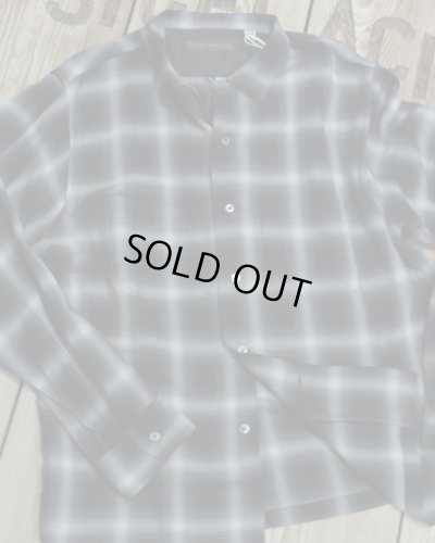 画像5: FULLCOUNT 4092 -Rayon Check Open Collar Shirt- 