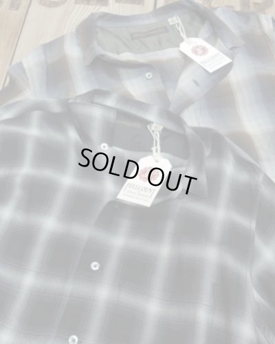 画像3: FULLCOUNT 4092 -Rayon Check Open Collar Shirt- 
