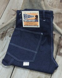 HEADLIGHT -11oz. BLUE DENIM ZIP FLY DUNGAREES- 