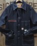 画像2: HEADLIGHT -11oz. BLUE DENIM WORK COAT-  (2)