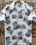 画像2: Duke Kahanamoku -"DUKE'S PINEAPPLE" Cotton Hawaiian Shirt  (2)