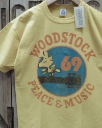 TOYS McCOY -SNOOPY TEE / WOODSTOCK 69 "PEACE & MUSIC"- 