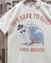 画像1: TOYS McCOY -CASPER TEE "IT'S SAFE TO SURF"-  (1)