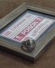 CUSHMAN 29018 -SKULL & CROSS BONE SILVER RING- 