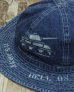 画像2: BUZZ RICKSON'S -HAT, WORKING, DENIM VINTAGE WASHED STENCIL-  (2)