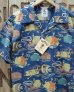 画像1: SUN SURF -DOBBY COTTON HAWAIIAN SHIRTS "OCEAN ACTIVITIES"-  (1)