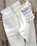 画像4: FULLCOUNT -0107EC Womens Wide Straight "Monroe" Ecru Denim-  (4)